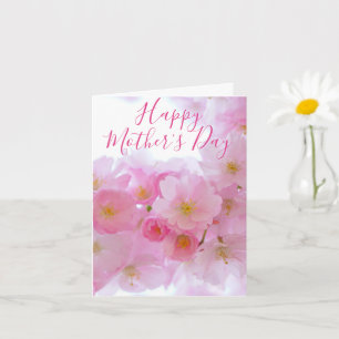 Pink Cherry Blossom - Alles Gute zum Muttertag Karte