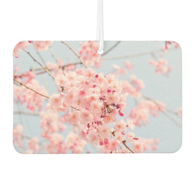 Pink Cherry Blossom Autolufterfrischer (Vorderseite)