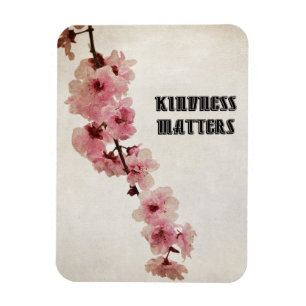 Pink Cherry Blossom Blume Kindheit Magnet
