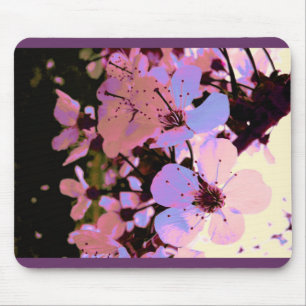 Pink Cherry Blossom Mousepad