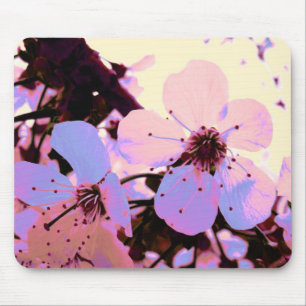 Pink Cherry Blossom Mousepad