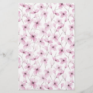 Pink Cherry Blossom Seife Wrap Papier Blatt