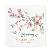 Pink Cherry Blossom Wedding