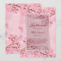 Pink Cherry Blossoms Hochzeit
