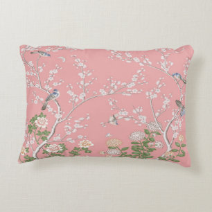 Pink Chinoiserie Akzent Kissen