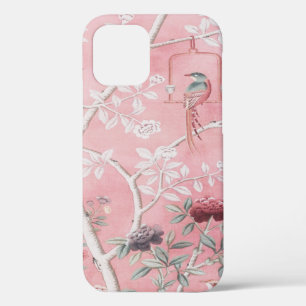 Pink Chinoiserie Bird Floral Elegant Case-Mate iPhone Hülle