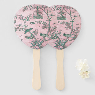 Pink Chinoiserie Fächer