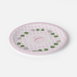 Pink Chinoiserie Ginger Jar Jars Topiary Basket Pappteller