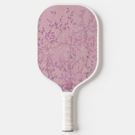 Pink Chinoiserie Pickleball Schläger