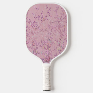 Pink Chinoiserie Pickleball Schläger