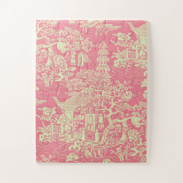 Pink Chinoiserie Puzzle
