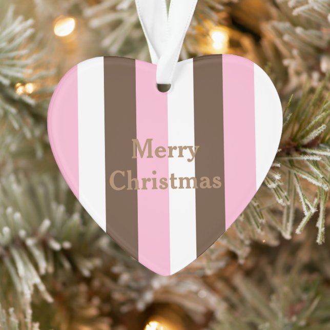 Pink Chocolate Vanilla Ornament (Baum)