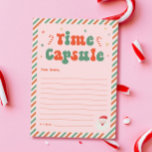 Pink Christmas Baby Showroom Time Kapselspielkarte Einladung<br><div class="desc">Mit diesem Pink Christmas Baby Shower Time Capsule Game kreieren Sie einen gepflegten Sake! Ideal für die Babydusche von Santa Baby, können die Gäste Botschaften und Vorhersagen für die Zukunft des Babys schreiben. Dieses festliche Spiel fügt Ihrer Weihnachtsdusche eine sentimentale Touch hinzu. Ideal für die Ideen der Babydusche im Dezember,...</div>