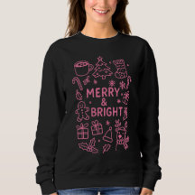 Pink Christmas Doodle | Holiday Joy