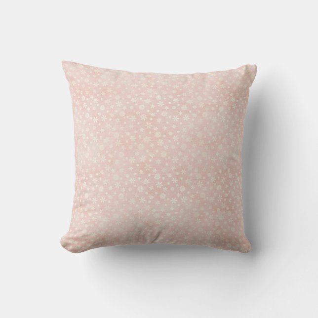 Pink Christmas  Kissen (Vorderseite)