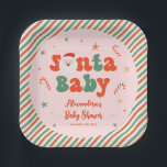 Pink Christmas Santa Baby Dusche Pappteller<br><div class="desc">Feiern Sie die Freude an einer Weihnachtsdusche mit diesen hübschen Pink Weihnachtsdusche-Tellern. Diese Teller sind perfekt für eine pinkfarbene Weihnachtsdusche und sorgen für einen festlichen Beifall. Ideal, um die Ideen der Babydusche zu Weihnachten zu integrieren, ergänzt sie ihr reizvolles Design jedes Babyduschthema. Egal ob Sie eine Babydusche im Dezember planen,...</div>