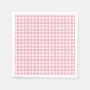 Pink Classic Buffalo Kariert Napkins Serviette