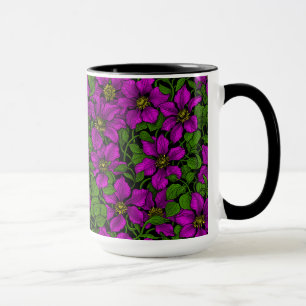 Pink Clematis Tasse