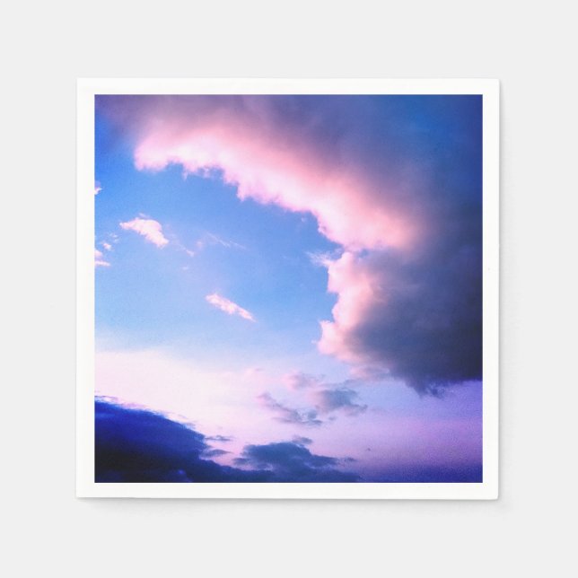 Pink cloud serviette (Vorderseite)