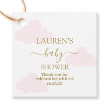 Pink Clouds Baby Shower Girl
