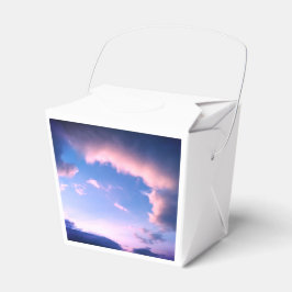 Pink clouds geschenkschachtel