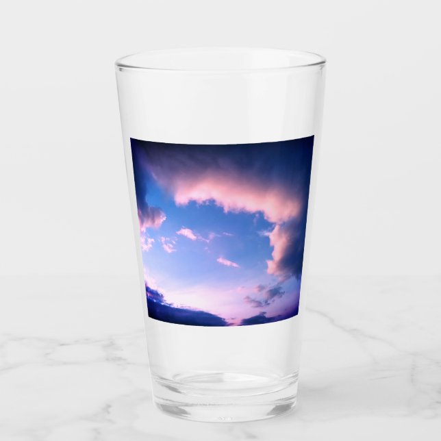 Pink clouds glas (Vorderseite)