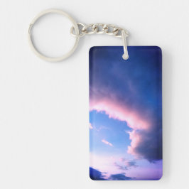 Pink clouds schlüsselanhänger