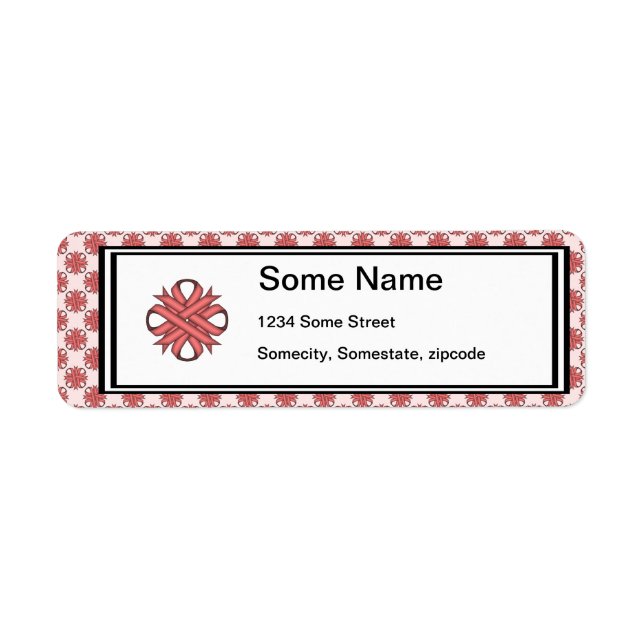 Pink Clover Ribbon von Kenneth Yoncich (Vorne)