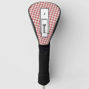 Pink Clover Ribbon von Kenneth Yoncich Golf Headcover