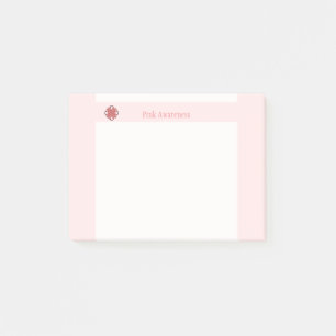 Pink Clover Ribbon von Kenneth Yoncich Post-it Klebezettel