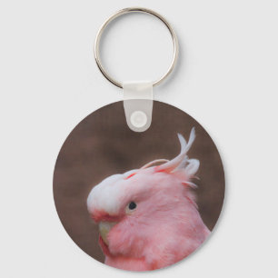 Pink Cockatoo Schlüsselanhänger