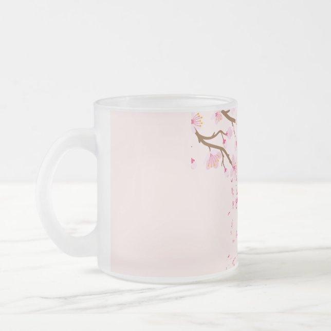 Pink Coffee Tasse (Links)