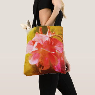 Pink Columbine Blumen Art Nah