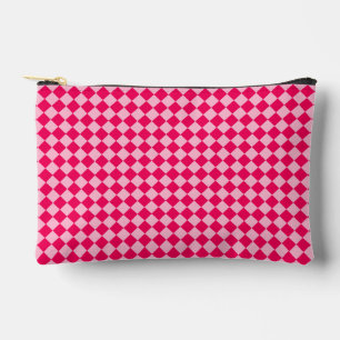 Pink Combination Diamond Pattern von STaylor Zubehörtasche