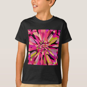 Pink Confetti Blume T-Shirt