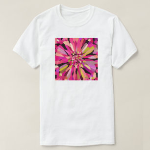 Pink Confetti Blume T-Shirt