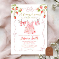 Pink Coquette Baby Kleidung Berry Sweet Baby Dusch