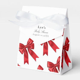 Pink Coquette Bow Baby Showbox Geschenkschachtel