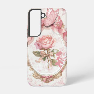 Pink Coquette Case - Feminine Softcore Design Samsung Galaxy Hülle
