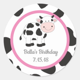 Pink Cowgirl Custom Stickers