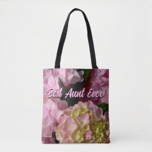 Pink Cream Hydrangeas gelb rosa Blumenstrauß Tante