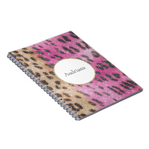 Pink Cream Leopard Notizblock