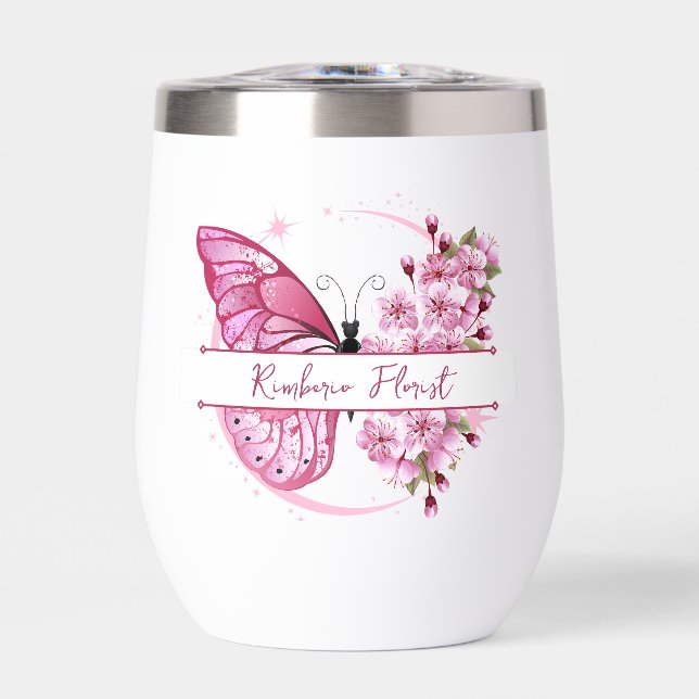 Pink Creative Niedlich Florist Merchandise (Vorderseite)