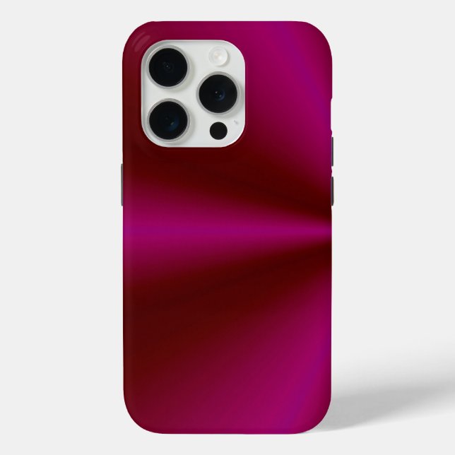 Pink Crimson Red Rainbow Case-Mate iPhone Hülle (Rückseite)