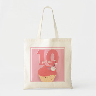 Pink Cupcake Birthday   Grundlegende Tasche