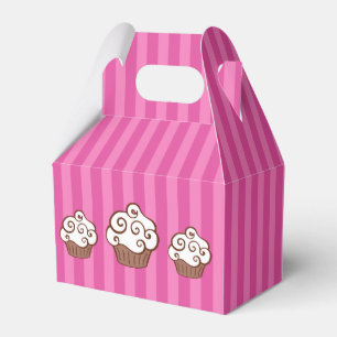 Pink Cupcake Gastgeschenk Geschenkboxen Geschenkschachtel