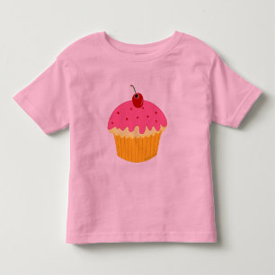 Pink Cupcake Kleinkind T-shirt