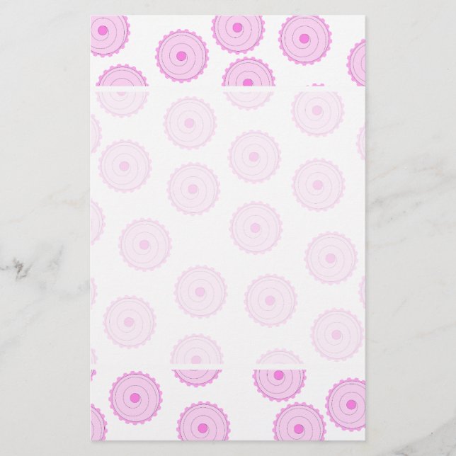 Pink Cupcake Muster. (Vorderseite)