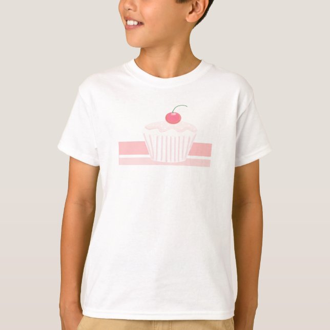 Pink Cupcake T-Shirt (Vorderseite)