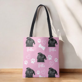 Pink Custom Liebe Paw Print Dog Lover Pet Foto